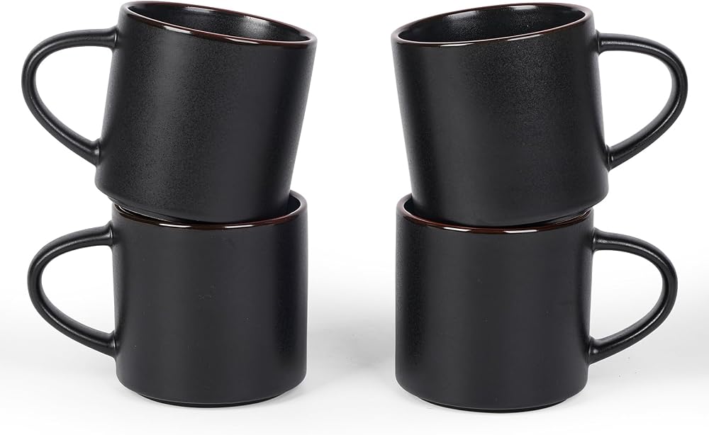 Nebula Coffee Mugs, 14 oz, Set of 4